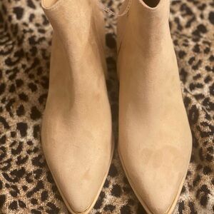 Dolce Vita Tan Ankle Booties